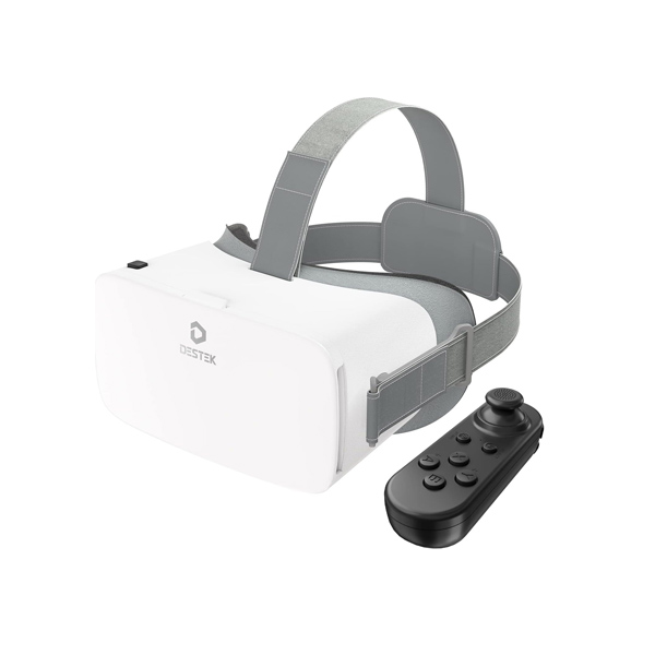 DESTEK V5 VR Headset for Phone with Controller
